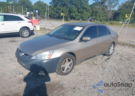 2004 Honda Accord 2.4 Lx from USA, damaged, VIN 1HGCM56304A007838